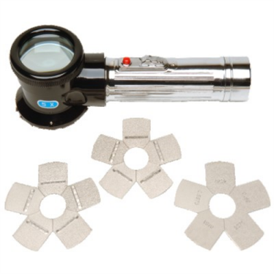 Thiết bị kiểm tra độ nhám - Elcometer 127 Keane-Tator Surface Comparators & Magnifier